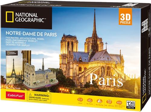 National Geographic 3D Puzzel Notre Dame De Paris