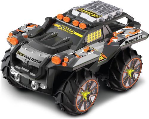 NIKKO RC VaporizR XT, Bestuurbare Auto RC Auto, Offroad Voertuig tot 15 km/h, LiFePo4 Accu, Waterdicht, Rijdt op Water, Modder en Sneeuw, Voor Kinderen vanaf 6 Jaar & Volwassenen, ca. 31 cm, Grijs