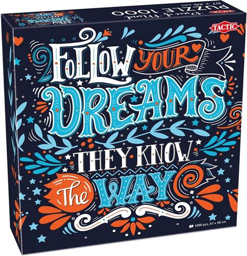 Puzzel Follow Your Dreams 1000 Stukjes