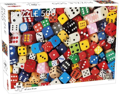 Puzzel Dices Pattern 500 Stukjes