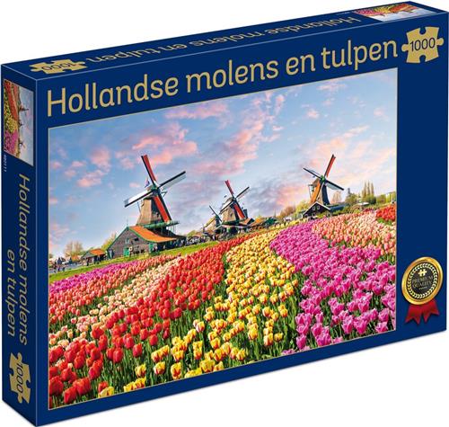 Tucker's Fun Factory Hollandse Molens en Tulpen (1000)