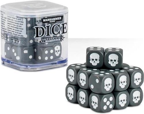 Warhammer Dice Grey