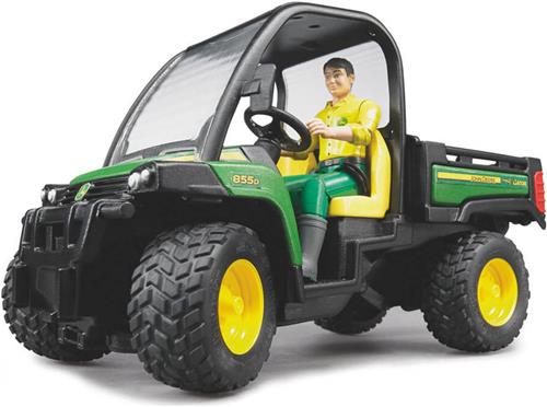 Bruder John Deere Gator 855D met chauffeur