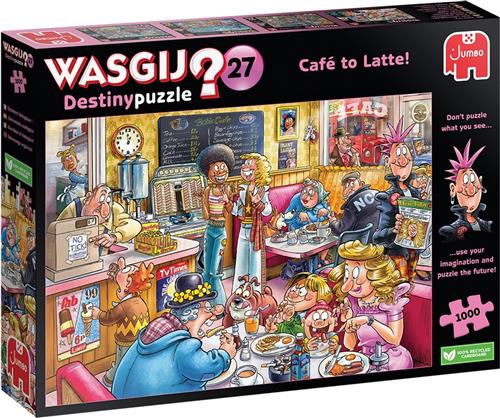 Wasgij Destiny 27 - Café to Latte! - 1000 stukjes - Legpuzzel volwassenen