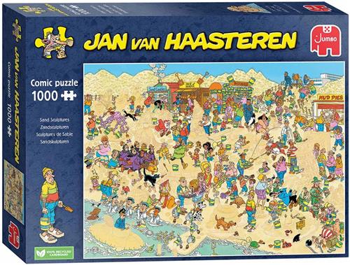 Jan van Haasteren - Zandsculpturen - 1000 stukjes puzzel - Legpuzzel