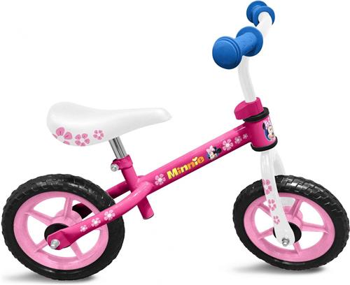 Disney Loopfiets Minnie Mouse - Loopfiets - Meisjes - Roze;Wit - 10 Inch