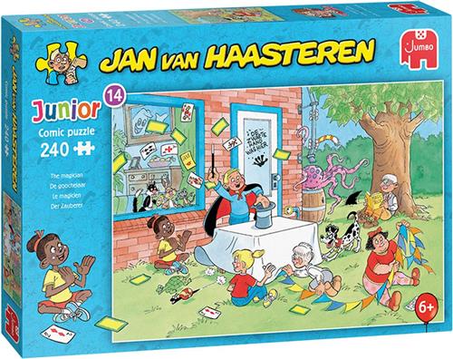 Jan van Haasteren Junior 14 Puzzel- De Goochelaar - 240 stukjes