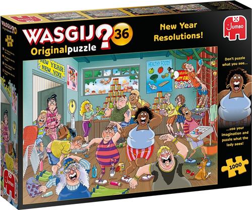 Wasgij Original 36 Goede Voornemens! puzzel - 1000 stukjes