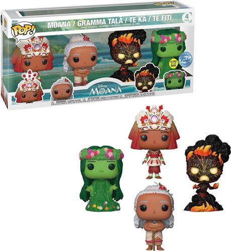 Funko Pop! Disney: Moana - US Exclusive 4-Pack