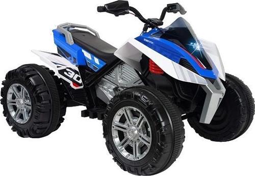 Injusa Rage Elektrische Kinderquad 12v Blauw/wit