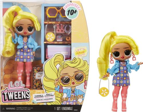 L.O.L. Surprise! Tweens modepoppen - 16,5 cm - Hana Groove