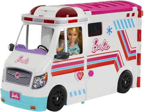 Barbie You Can Be Anything - Barbie Ambulance - Met licht en geluid