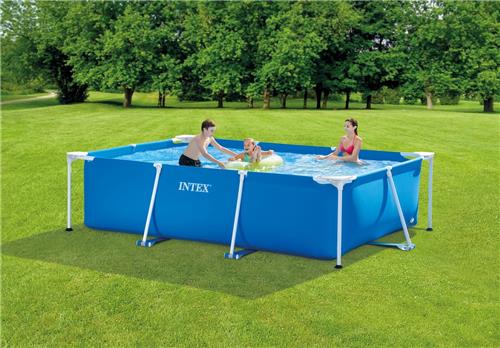 Intex Rectangular Frame Pool - Opzetzwembad - 300 x 200 x 75 cm