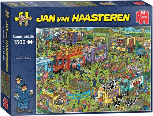 Jan van Haasteren Food Truck Festival puzzel - 1500 stukjes