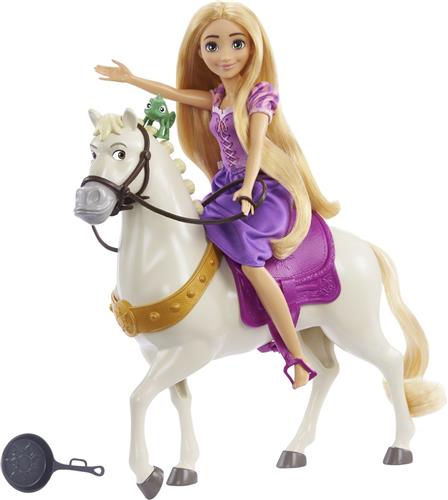 Disney Princess - Pop met paard - Prinses Rapunzel met Maximus