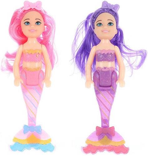 Toi Toys Mermaids Set met 4 poppen 15cm Zeemeermin zusjes