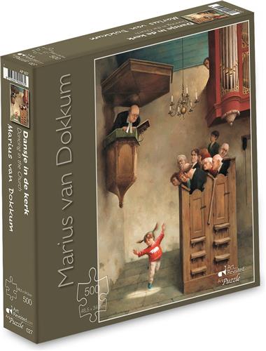 Puzzel Dansje in de Kerk - Marius van Dokkum