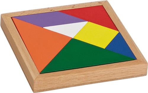 Philos puzzelspel Tangram 4 - 7 stukjes