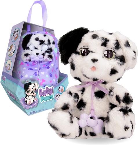 Baby Paws hondje Dalmatiër - Interactieve pluchen knuffel