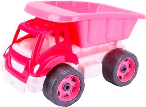 Sun Fun Roze Kiepwagen voor Meisjes 32CM - Zandbak Speelgoed - Buitenspeelgoed