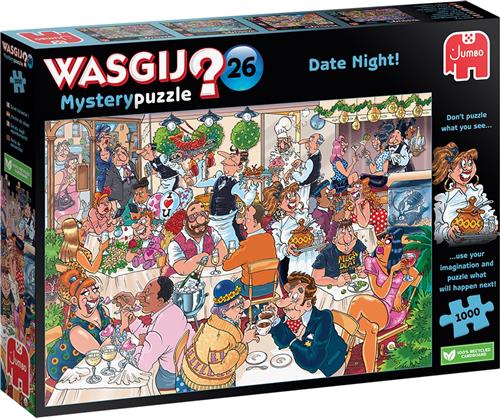 Wasgij Mystery 26 - Date Night! - Puzzel - 1000 stukjes