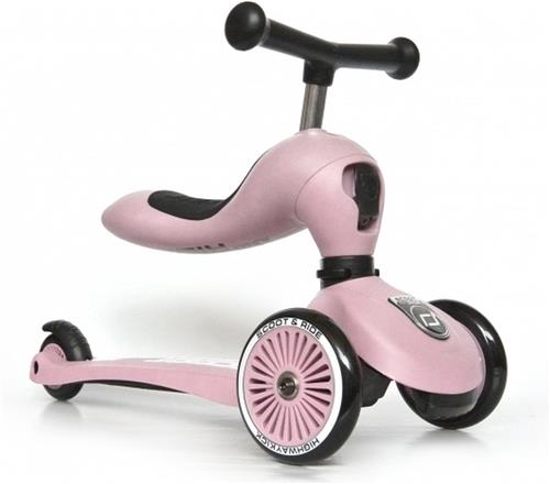 Scoot and Ride Highwaykick 1 Step - Loopfiets Rose