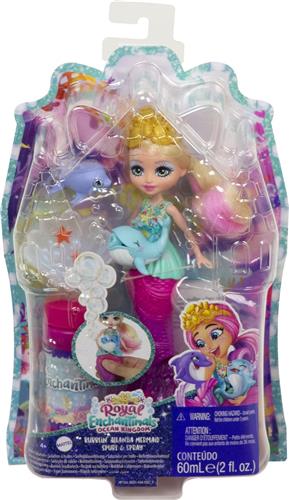 Figuur Mattel Enchantimals Ocean Kingdom Mermaid 17,8 cm