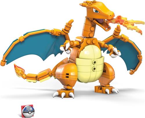 MEGA Pokémon Charizard - 222 blokken - Bouwstenen