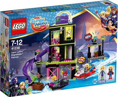 LEGO DC Super Hero Girls Lena Luthor Kryptomite-fabriek - 41238