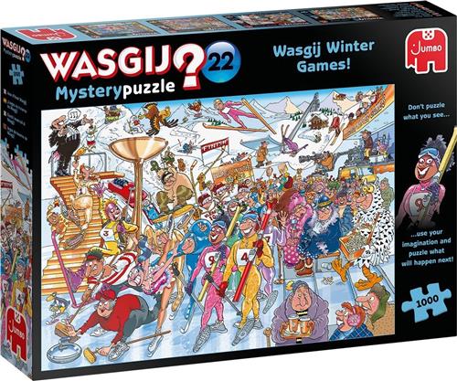 Wasgij Mystery 22 Winterspelen! puzzel - 1000 stukjes