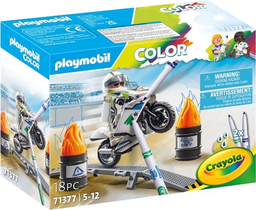 PLAYMOBIL Color: Motorcrossmotor - 71377