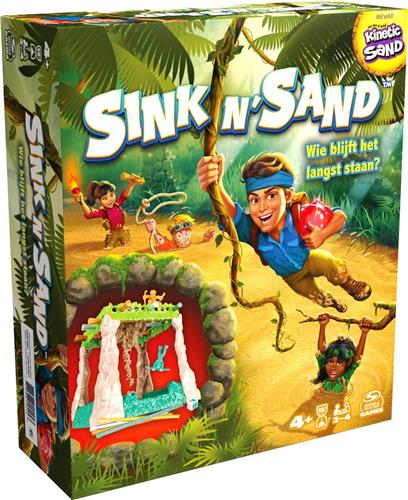 Sink N Sand - Actiespel met Kinetic Sand  Bordspel  vanaf 4 jaar