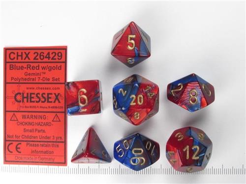 Dungeons & Dragons Dice Set Gemini