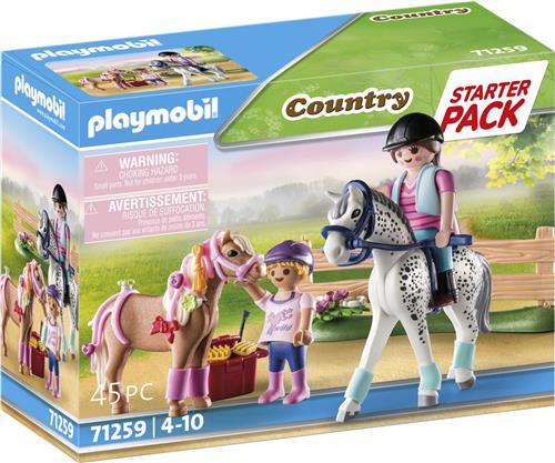 PLAYMOBIL Starterpack Paardenverzorging - 71259