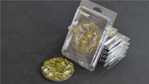 Highland Bases Pre-Painted (1x 100mm Round)