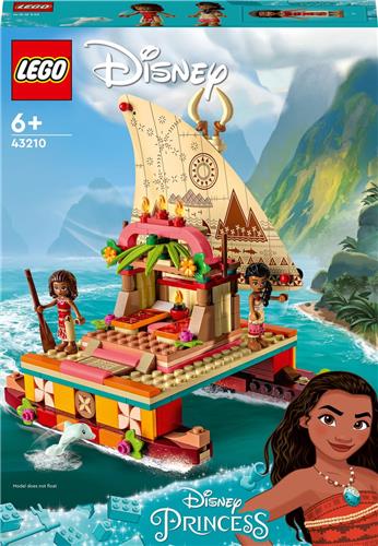 LEGO Disney Princess Vaianas ontdekkingsboot Bouwset - 43210