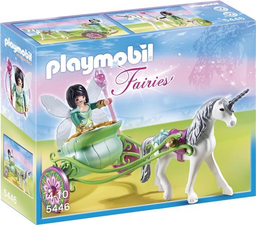 PLAYMOBIL Eenhoornkoets met Vlinderfee - 5446