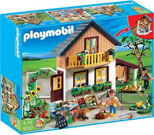 PLAYMOBIL Hoeve Met Bio-Winkel  - 5120