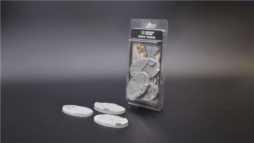 Urban Warfare Resin Bases Unpainted (3x 75mm Oval)