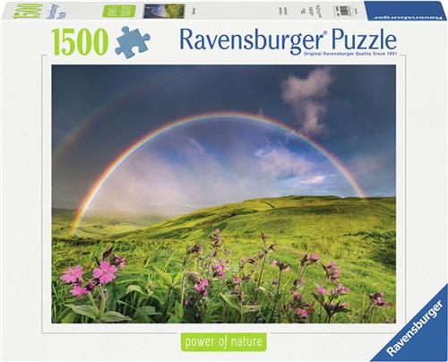 Legpuzzel Spektakularer Regenbogen, 1500st.