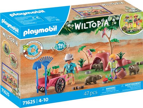 PLAYMOBIL Wiltopia Wombat schuilplaats - 71625