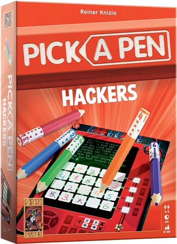 999 Games Pick a Pen Hackers - Dobbelspel - Reisspel