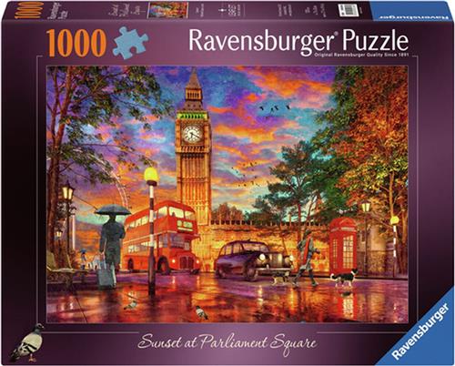 Puzzel Zonsondergang Londen 1000pcs