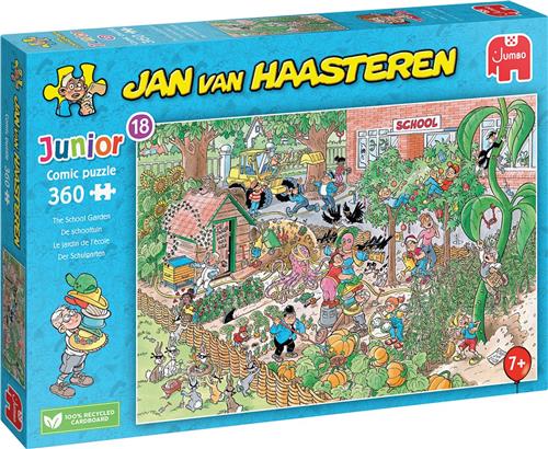 Jan Van Haasteren Junior - De Schooltuin (360 Stukjes), 7Y+