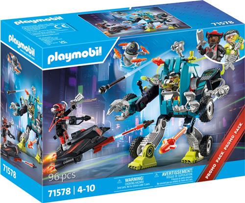 PLAYMOBIL Top Agents PROMO Robot vs. vlieger - 71578