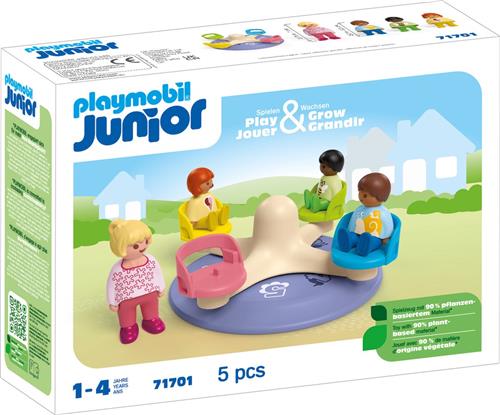 PLAYMOBIL Junior Kindercarrousel - 71701