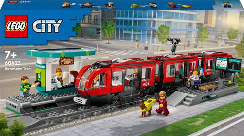 LEGO City Stadstram en station - 60423