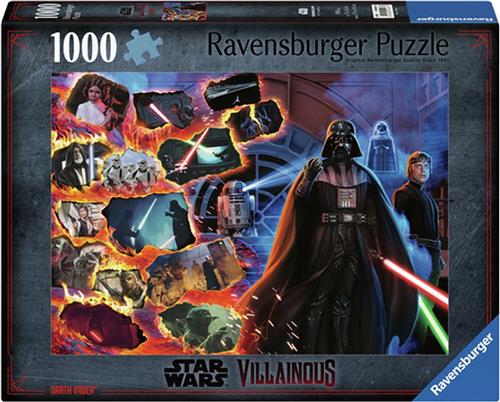 Legpuzzel Star Wars Villainous Darth Vader, 1000st.