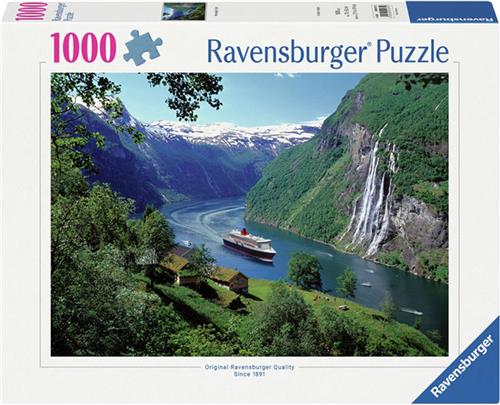 Legpuzzel Noors Fjord, 1000st.