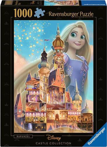 Legpuzzel Disney Castles Rapunzel, 1000st.